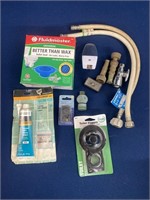 Plumbing supplies, night light and more