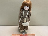 PRETTY HERTIAGE COLLECTORS DOLL WITH TAG