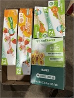Various Food Storage Bags