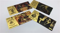 Horror Movie Collectible Gold Bills