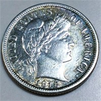 1916-S Barber Dime Very High Grade