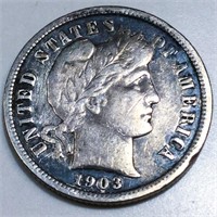 1903 Barber Dime High Grade