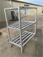 New Age 48x24x60 aluminum storage rack
