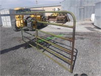 10' Steel Stock Gate With Hinges