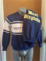 West Virginia Sweat Shirts Size Large