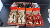 8 pairs of Avenues Derby Style shoes size 9.5