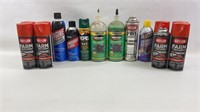 Lot of Variety Of Slime Tire Sealant Degreaser &