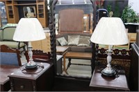 PR OF TABLE LAMPS 24"