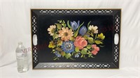 Nashco Products Hand Painted Toleware Tray