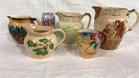 Ceramic Pitcher Lot