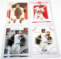 (2) Hank Aaron, Tony Gwyn, Ferrell Baseball Cards