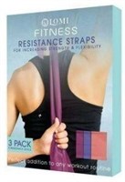 Lomi Fitness Resistance Band Set - 3Pack