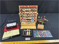 Toys, Dominoes, Tic-Tac-Toe