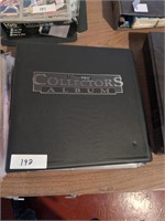 Ultra pro collectors album with cards