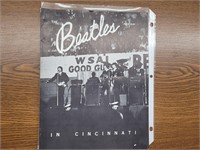 Beatles in Cincinnati 1964 Program