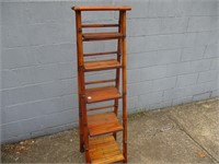 Bamboo 5 Shelf Unit 60" Tall (as is)