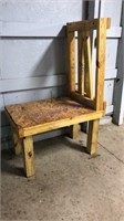 Wooden Goat Milking Stand