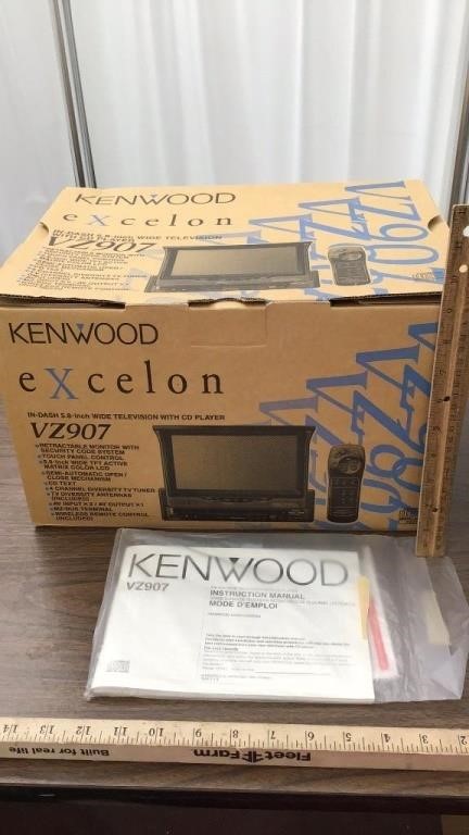 Kenwood 5.8 inch wide TV w/CD Player new