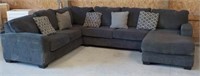 Huge (3) Piece Sectional by Ashley Furniture.
