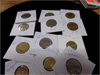 Foreign coins