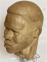 Vintage Carboy Head Sculpture By J. Dendel