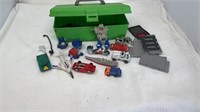 Green Box w/small Transformers & Misc