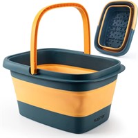 Foot Bath Collapsible Soak Tub with Handle 15L