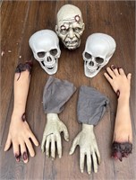 Crawling Zombie / Skeleton Halloween Decorations