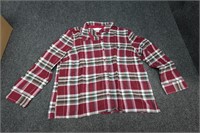 Christopher & Banks Women's Flannel Shirt Size XL