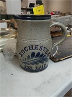 Rochester pottery pitcher