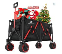 Collapsible Wagon Cart Heavy Duty Foldable