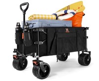 Collapsible Folding Wagon Cart Heavy Duty