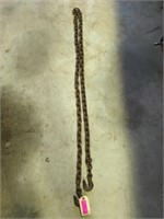 8 ft 5/16" chain with two hooks