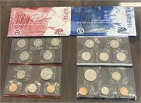 (2) 1999 Uncirculated Coin Set US Mint 20 Coin Set