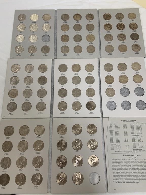 Kennedy Half Dollar coins