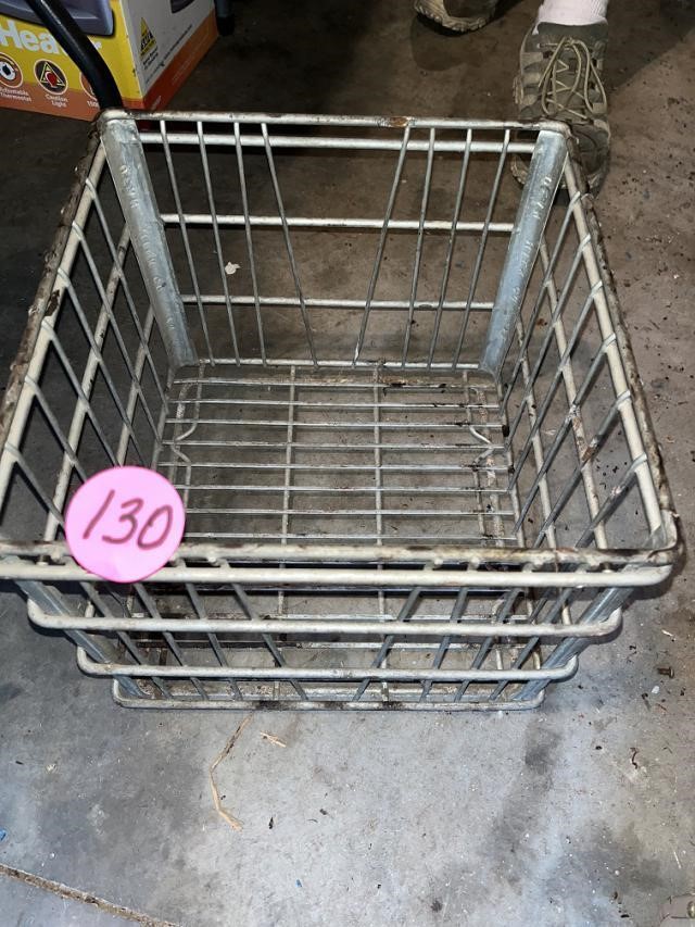 Deans Food Wire Dairy Crate