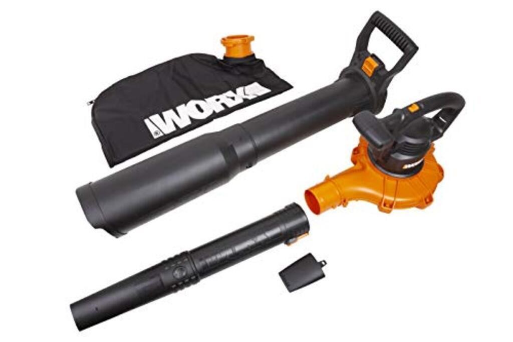 WORX WG518 Electric Blower/Mulcher/Vac, 12 Amp,