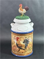 Dona Gelsinger Country Rooster Cookie Jar