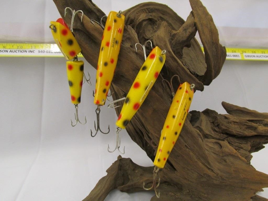 Sold at Auction: (6) Vintage Fishing Lures. Creek Chub Bait Co