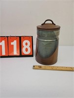 Stoneware With Lid Pottery Craft Made In The USA