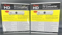 2 TV Convertors