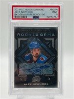 Alex Newhook /99 RC Autographed Graded Hockey Card