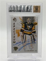 Matt Murray Autographed Graded Hockey Card