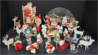 (P) Lot of Vintage Christmas Decorations