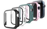 4PACK CASE FOR APPLEWATCH SERIES7 & TEMPERED GLASS