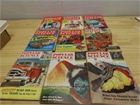 (9)Vintage Popular science magazines.
