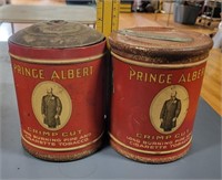 Prince Albert Tobacco Tins