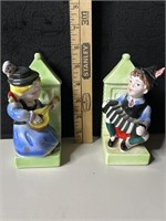 Vintage Relco Boy/Girl Musician Figurines
