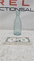 Hutch, Blob Top Embossed Advertisement Bottle