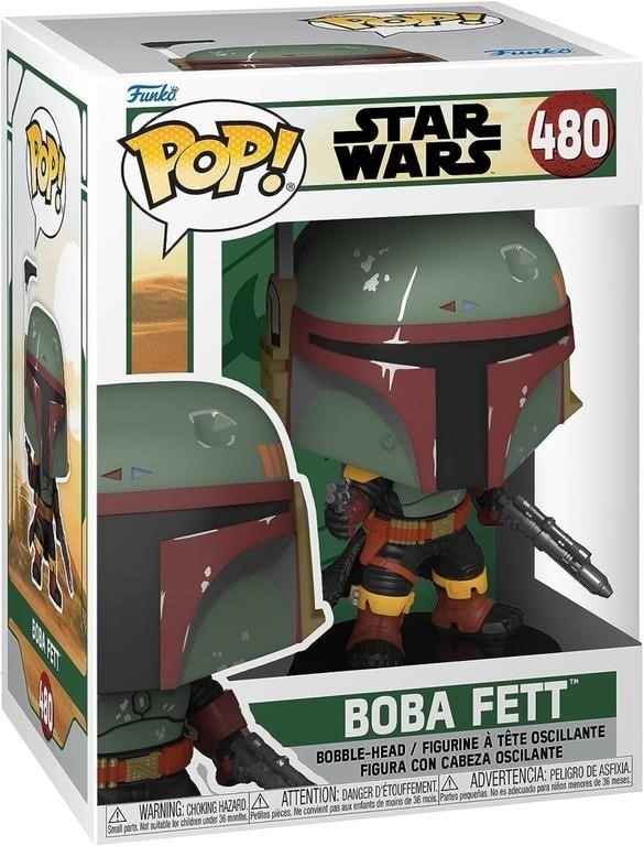 Funko Pop! Star Wars Book Of Boba Fett Bobble-head